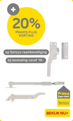 Praxis Sencys raambeveiliging aanbieding
