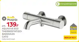 Praxis Aquavive Eco Thermostatische Badkraan Cato aanbieding