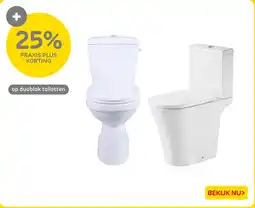 Praxis Duoblok toiletten aanbieding