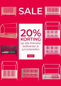 Prenatal op alle Prénatal ledikanten & juniorbedden aanbieding