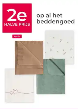 Prenatal op al het beddengoed aanbieding
