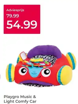 Prenatal Playgro Music & Light Comfy Car aanbieding