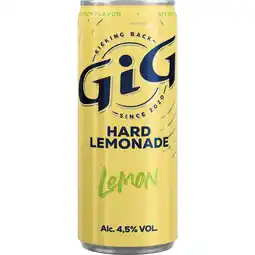 Dekamarkt GiG Hard lemonade lemon aanbieding