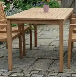 Van Cranenbroek Bois le Duc Teak tuinmeubelen Tafel Monica aanbieding