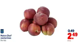 Makro Metro Chef nectarines aanbieding