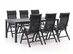 Kees Smit Bellagio Lugo/Menzano 220cm dining tuinset 7-delig aanbieding