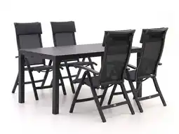 Kees Smit Bellagio Lugo/Menzano 160cm dining tuinset 5-delig aanbieding
