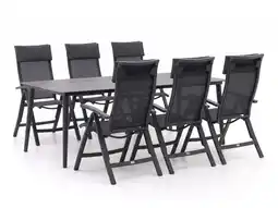 Kees Smit Bellagio Lugo/Sora 220cm dining tuinset 7-delig aanbieding