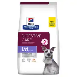 Zooplus Hill´s Prescription Diet Canine I/D Digestive Care Low Fat Hondenvoer met Kip - Dubbelpak: 2 x 4 kg aanbieding
