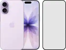 Coolblue Apple iPhone 17 512GB Paars + BlueBuilt Screenprotector Glas aanbieding