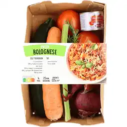 Dekamarkt Verspakket Pasta Bolognese aanbieding