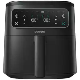 MediaMarkt Seeger Sgr1007bk - Heteluchtfriteuse Zwart 7 L 1700 W aanbieding