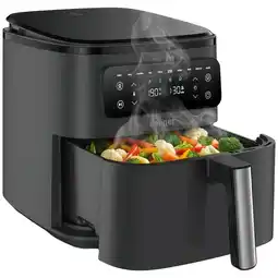 MediaMarkt Seeger Sgr1007bk - Heteluchtfriteuse Zwart 7 L 1700 W aanbieding