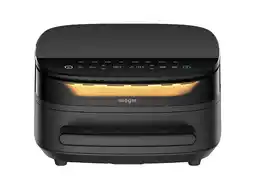 MediaMarkt Seeger Sgr1030bk - Heteluchtfriteuse Zwart 6 L 2850 W aanbieding