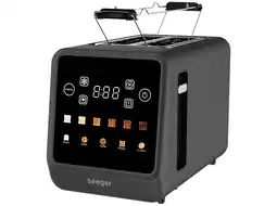 MediaMarkt Seeger Sgr1200bk Broodrooster Zwart aanbieding