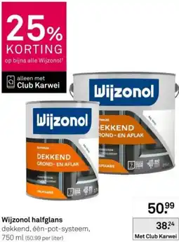 Karwei Wijzonol halfglans aanbieding