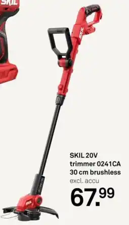 Karwei SKIL 20V trimmer 0241CA brushless aanbieding