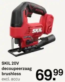 Karwei SKIL 20V decoupeerzaag brushless aanbieding