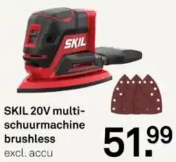Karwei SKIL 20V multischuurmachine brushless aanbieding