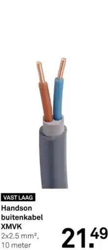 Karwei Handson buitenkabel XMVK aanbieding