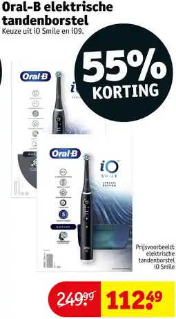 Kruidvat Oral-B elektrische tandenborstel aanbieding