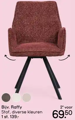 Leen Bakker Eetkamerstoelen Raffy aanbieding