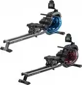 Bol.com cardiostrong Baltic Rower Pro Roeitrainer Blue tank, Green frame aanbieding