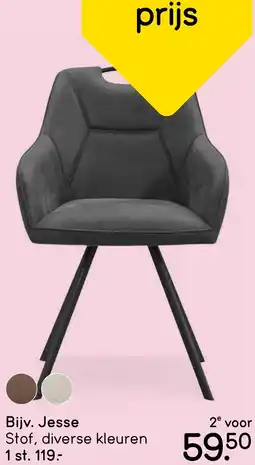Leen Bakker Eetkamerstoelen Jesse aanbieding