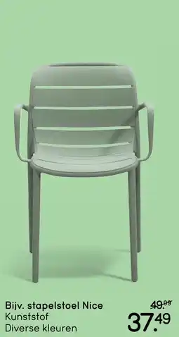 Leen Bakker Tuinstoelen Stapelstoel Nice aanbieding