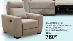 Leen Bakker Relaxfauteuil aanbieding