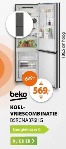 Expert Beko B5RCNA376HG HARVESTfresh Selective Line Grijs aanbieding