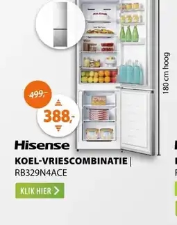 Expert Hisense RB329N4ACE Zilver aanbieding
