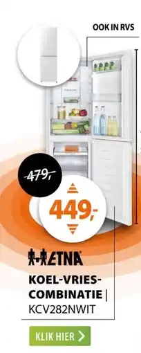 Expert ETNA KCV282NWIT Wit aanbieding