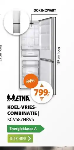 Expert ETNA KCV587NRVS Rvs aanbieding