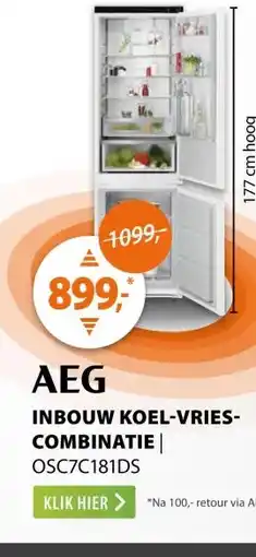 Expert AEG OSC7C181DS aanbieding