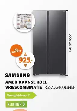 Expert Samsung RS57DG400EB4EF Zwart aanbieding