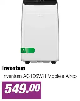 EP Inventum AC126WH Mobiele Airco aanbieding
