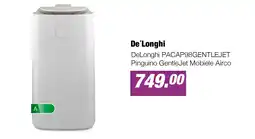 EP DeLonghi PACAP98GENTLEJET Pinguino GentleJet Mobiele Airco aanbieding