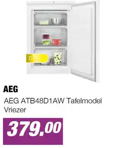EP AEG ATB48D1AW Tafelmodel Vriezer aanbieding