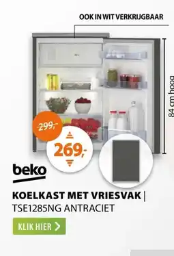 Expert Beko TSE1285NG Antraciet aanbieding