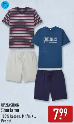 ALDI Up2fashion shortama aanbieding