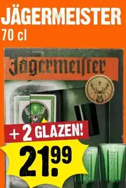 Dirck 3 Jägermeister aanbieding