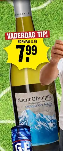 Dirck 3 Mount Olympus sauvignon blanc aanbieding