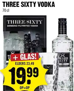Dirck 3 Three sixty vodka aanbieding