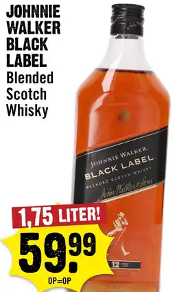 Dirck 3 Johnnie walker. black label aanbieding