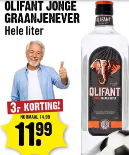 Dirck 3 Olifant jonge graanjenever aanbieding