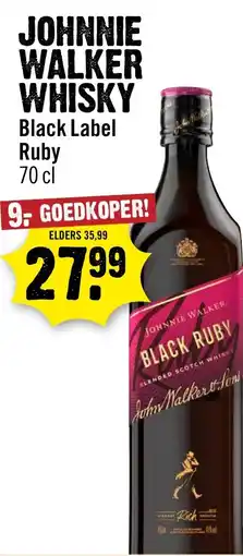 Dirck 3 Johnnie walker whisky aanbieding