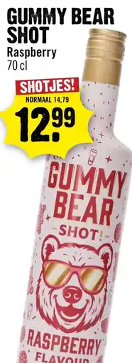 Dirck 3 Gummy bear shot raspberry aanbieding