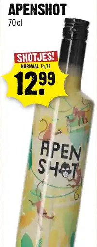 Dirck 3 Apenshot aanbieding