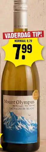 Dirck 3 Mount olympus marthorughe sauvignon blanc aanbieding